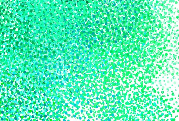 Светло Зеленый Векторный Отрезок Точками Современная Абстрактная Иллюстрация Красочными Каплями — стоковый вектор