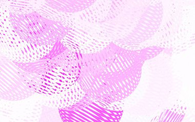 Rastgele şekilli açık pembe vektör deseni. Modern tarzda değişen renkli kaotik formlar. Duvar kağıtları için zarif tasarım.