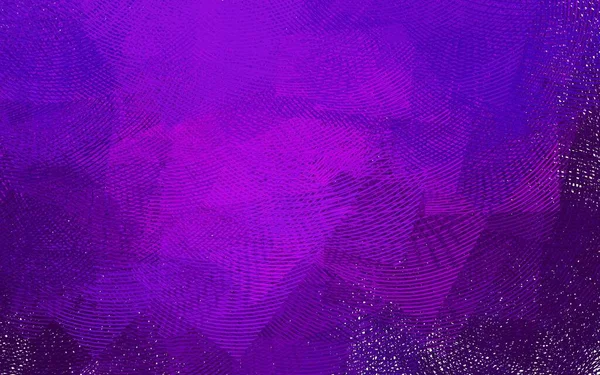Modèle Vectoriel Violet Foncé Rose Avec Lignes Illustration Créative Demi — Image vectorielle