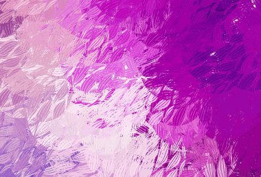 Açık Mor, rastgele şekilli pembe vektör deseni. Rastgele şekillerle soyut tarzda dekoratif tasarım. İşiniz için en iyi akıllı tasarım.