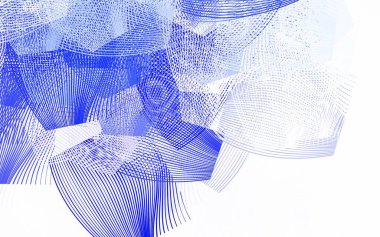 Açık Mavi, keskin çizgilerle sarı vektör deseni. Soyut şablondaki çizgilerle renkli parlak illüstrasyon. Güzel arka planlariçin şablon.