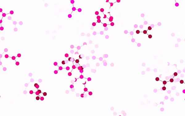 Шаблон Светло Розового Вектора Структурой Искусственного Интеллекта Яркая Красочная Иллюстрация — стоковый вектор