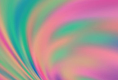 Açık Çoklu Renkli Vektör Parlak Soyut Düzen. Gradyan ile modern soyut çizim. İşiniz için en iyi bulanık tasarım..