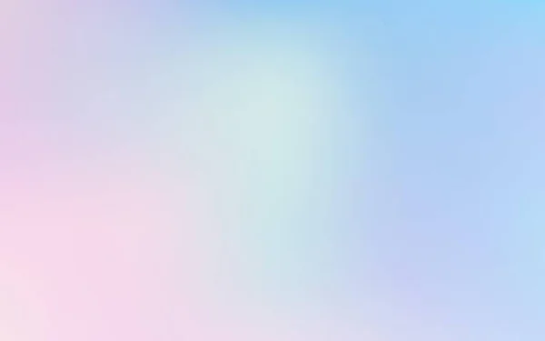 Modèle Abstrait Flou Vectoriel Rose Clair Bleu Flou Illustration Colorée — Image vectorielle