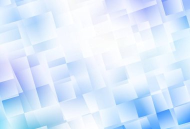 Açık Pembe, mavi vektör düzeni çizgiler, dikdörtgenler. Dikdörtgenli soyut gradyan çizimi. Reklamınız, posteriniz, afişiniz için en iyi tasarım.