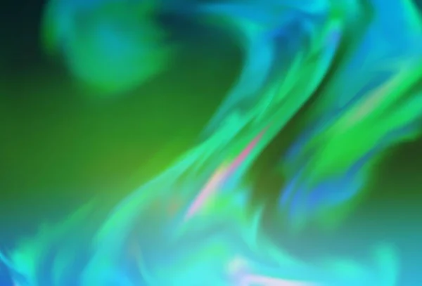 Світло Блакитний Зелений Вектор Розмиває Яскравий Візерунок Блискуча Кольорова Ілюстрація — стоковий вектор