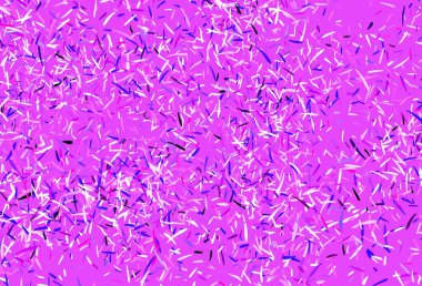 Açık Mor, düz çizgileri olan pembe vektör arkaplan. Keskin çizgili parlak renkli çizimler. Reklamlar, posterler, afişler için desen.