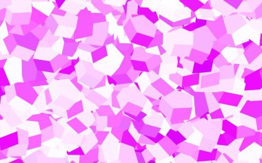 Renkli altıgenli açık mor vektör deseni. Altıgenli soyut bir tasarım. Duvar kağıtlarının dokusu için desen.