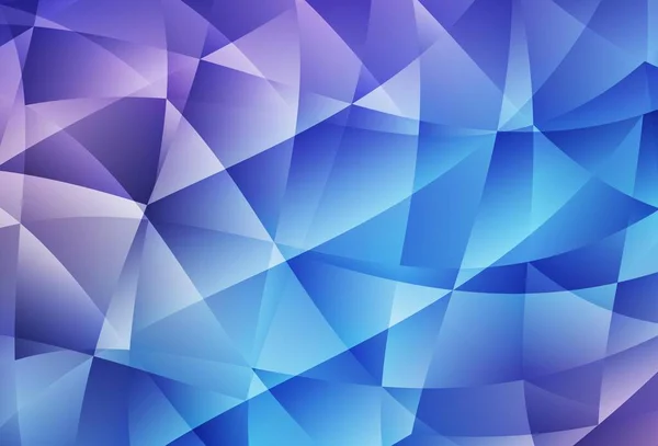 Rose Clair Fond Mosaïque Triangle Vectoriel Bleu Illustration Géométrique Style — Image vectorielle