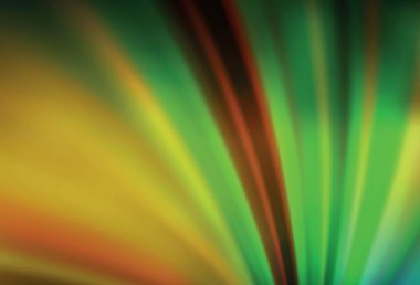 Koyu yeşil, sarı vektör modern zarif fon. Gradyan ile modern soyut çizim. Web siteniz için bulanık tasarım.