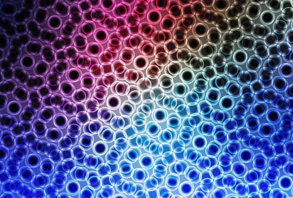 Σκούρο Ροζ Μπλε Διάνυσμα Φόντο Τελείες Εικονογράφηση Σύνολο Λαμπερά Πολύχρωμα — Διανυσματικό Αρχείο