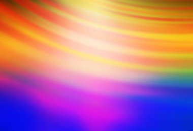 Açık mavi, sarı vektör bulanık desen. Görüntü tarzında tamamen yeni bir renkli çizim. İşiniz için yepyeni bir tasarım..