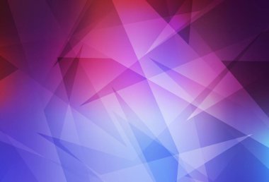 Açık mavi, üçgen biçiminde kırmızı vektör dokusu. Soyut üçgenli dekoratif tasarım. İniş sayfası için modern şablon.