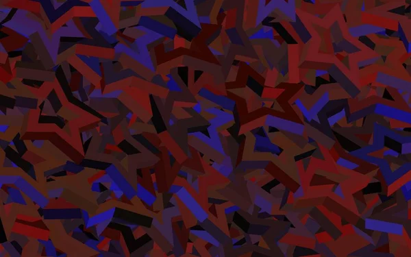 Темно Фиолетовый Розовый Векторный Фон Треугольниками Абстрактная Градиентная Иллюстрация Треугольниками — стоковый вектор