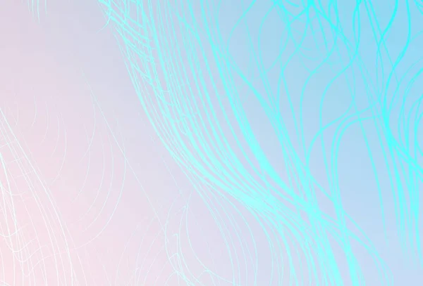 浅粉色 蓝色矢量抽象模糊布局 五颜六色的抽象插图与梯度 业务设计的新风格 — 图库矢量图片