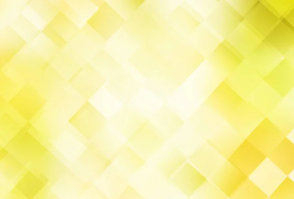 Patrón Vectorial Amarillo Claro Estilo Cuadrado Hermosa Ilustración Con Rectángulos — Vector de stock