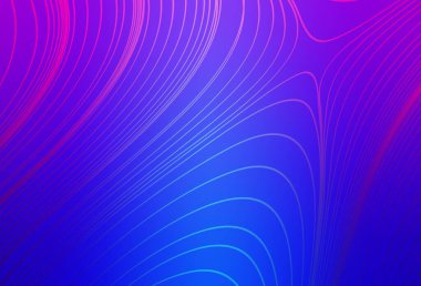 Açık pembe, mavi vektör bulanık arkaplan. Soyut ve gradyan renkte renkli çizimler. Marka kitabı için zarif bir arkaplan.