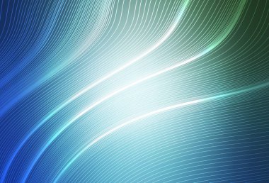 Açık mavi, yeşil vektör soyut arkaplan. Renkli soyut çizimler ve gradyan. İşiniz için yepyeni bir tasarım..