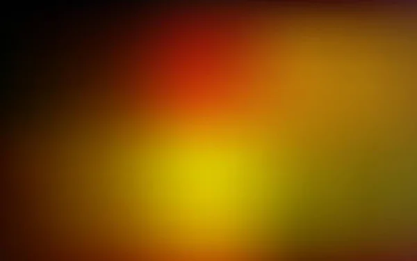 Dunkelorangefarbene Vektorabstrakte Verwischen Den Hintergrund Bunte Illustration Mit Farbverlauf Abstrakten — Stockvektor