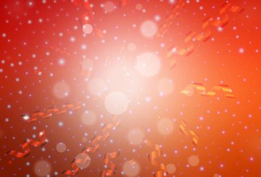 Karnaval tarzında açık kırmızı vektör şablonu. Noel tarzında renkli bir tasarım ve eğilim. Okul ve dil bilgisi siteleri için desen.