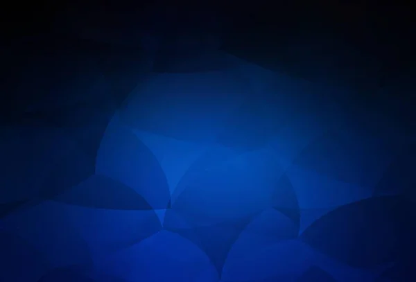 三角形のダークブルーのベクトル背景 カラフルな三角形のモダンな抽象的なイラスト 名刺のモダンなデザイン — ストックベクタ