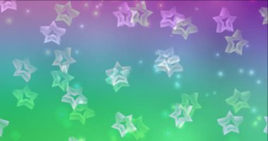 Soyut basit renkli arkaplan videosu, renkli geometrik soyut şekiller deseni