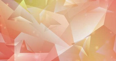 Soyut basit renkli arkaplan videosu, renkli geometrik soyut şekiller deseni