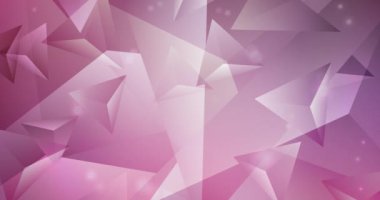 Soyut basit renkli arkaplan videosu, renkli geometrik soyut şekiller deseni