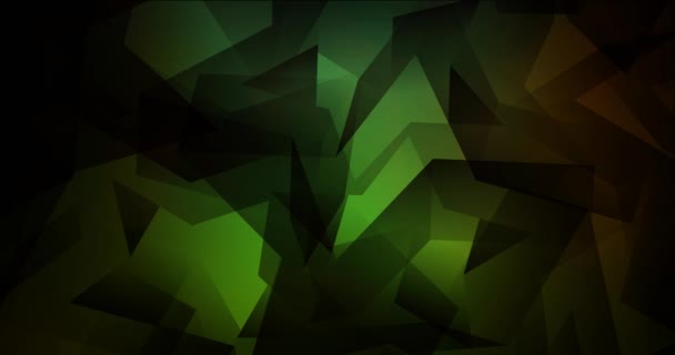 Abstract Simple Colorful Background Video Colored Geometrical Abstract Shapes Pattern — Stock Video