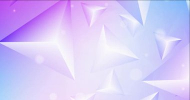 Soyut basit renkli arkaplan videosu, renkli geometrik soyut şekiller deseni