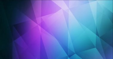 Soyut basit renkli arkaplan videosu, renkli geometrik soyut şekiller deseni