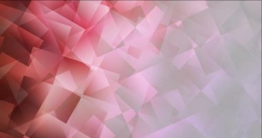 Soyut basit renkli arkaplan videosu, renkli geometrik soyut şekiller deseni