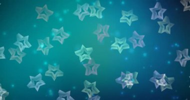 Soyut basit renkli arkaplan videosu, renkli geometrik soyut şekiller deseni