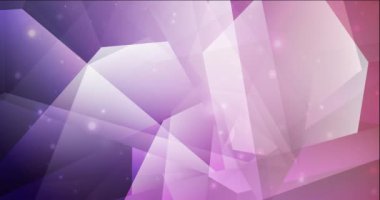 Soyut basit renkli arkaplan videosu, renkli geometrik soyut şekiller deseni