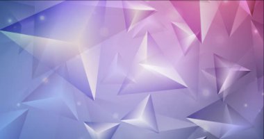 Soyut basit renkli arkaplan videosu, renkli geometrik soyut şekiller deseni