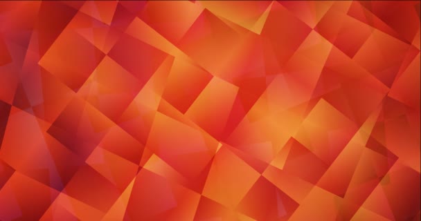 Abstract Simple Colorful Background Video Colored Geometrical Abstract Shapes Pattern — Stock Video