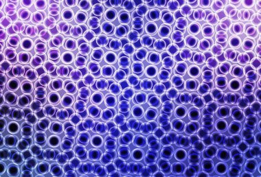 Açık Pembe, daireli mavi vektör şablonu. Renkli su damlaları olan modern soyut çizimler. Duvar kağıtlarının dokusu için desen.