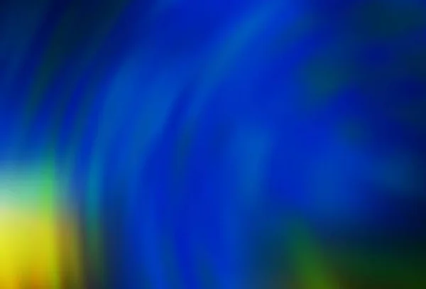 Темно Синий Зеленый Вектор Цветного Размытия Обратной Стороны Элегантная Яркая — стоковый вектор