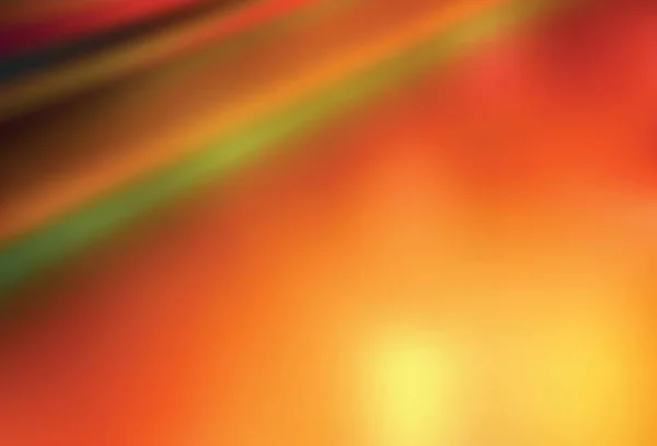 Leicht Orangefarbener Vektor Abstrakter Verschwommener Hintergrund Neue Farbige Illustration Unscharfen — Stockvektor