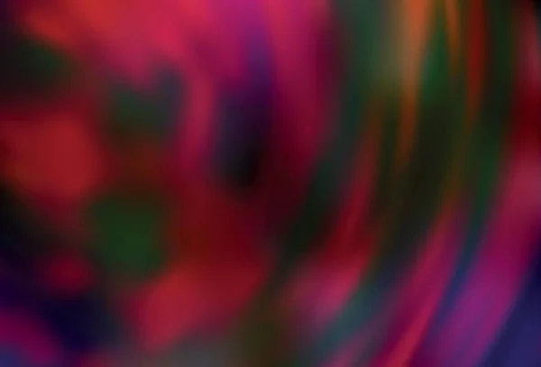 Dunkelroter Vektor Glänzender Abstrakter Hintergrund Moderne Abstrakte Illustration Mit Farbverlauf — Stockvektor