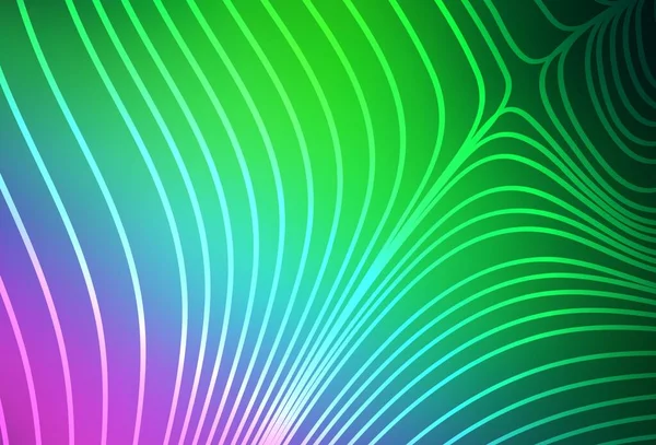 Açık pembe, parlak çizgili yeşil vektör arkaplan. Bulanık dekoratif tasarım basit bir şekilde çizgilerle. Meşgul web siteleriniz için şablon.