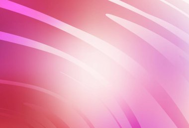 Açık pembe çizgili vektör düzeni. Çağdaş gradyan soyut çizgileri olan çizimler. Cep telefonu ekranları için arkaplan.