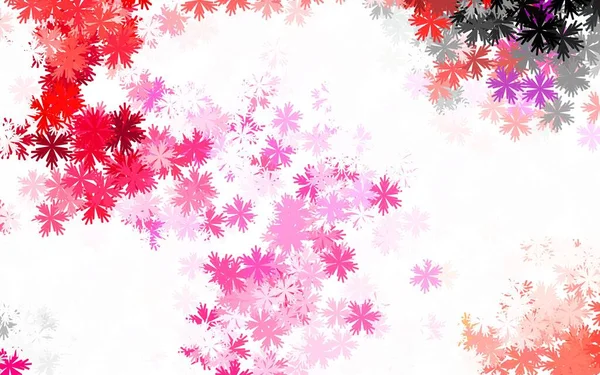 Světle Růžový Vektor Přírodní Umělecké Dílo Květinami Dekorativní Design Květin — Stockový vektor