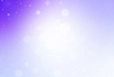 Doğum günü tarzında açık mor vektör dokusu. Renkli Noel şeyleri ile soyut gradyan çizimi. Harfler ve tipografi için şablon.