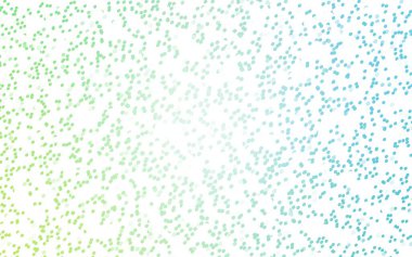 Açık mavi, yeşil vektör kırmızı geometrik daireler, şekiller. Renkli mozaik pankart. Renkli disklerle Geometrik arkaplan.