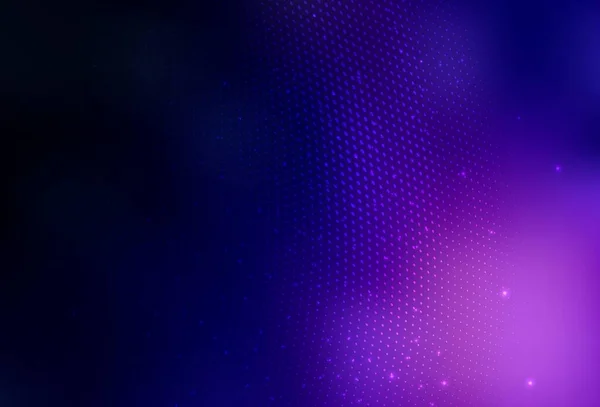 Dark Purple Vector Illustrazione Astratta Glitter Con Gocce Sfocate Pioggia — Vettoriale Stock
