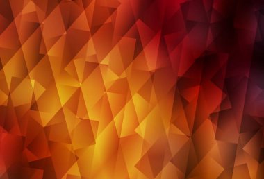 Koyu turuncu vektör doku dikdörtgen tarzı. Dikdörtgenler ile soyut tarzda dekoratif tasarım. Reklam için desen.