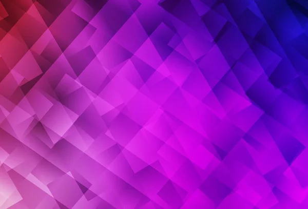 Світло Фіолетова Рожева Векторна Текстура Прямокутному Стилі Абстрактна Градієнтна Ілюстрація — стоковий вектор