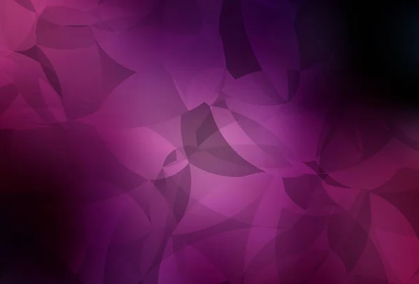 Dark Purple Vector Rosa Bajo Fondo Poli Elegante Ilustración Poligonal — Vector de stock