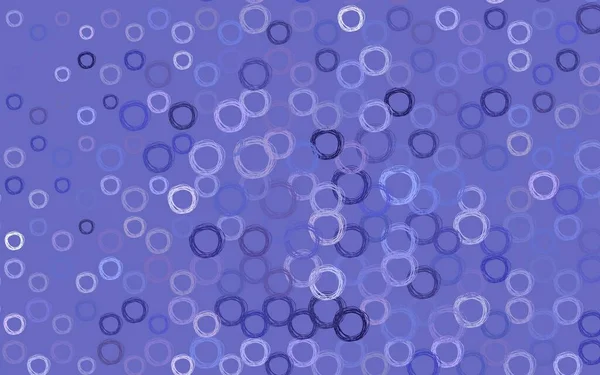Luz Patrón Vectorial Púrpura Con Esferas Ilustración Abstracta Moderna Con — Vector de stock